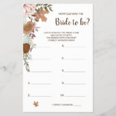 Hoe oud was de Boho Autumn Shower Kaart Flyer? (Voorkant)