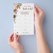 Hoe oud was de Boho Autumn Shower Kaart Flyer? (Hand)