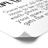 Hoe oud was de moeder? Baby jongen Poster (Hoek)