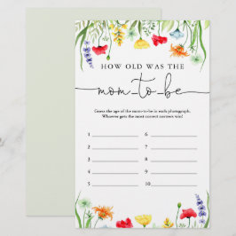 Hoe oud was de moeder-tot-zijn kleurrijke wilde bl