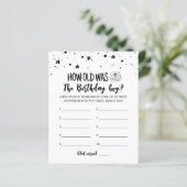 Hoe oud was de wedstrijd van Birthday boy Birthday (Staand voorkant)