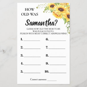 Hoe oud was haar tweetalige spelkaart? flyer