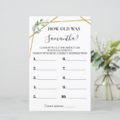 Hoe oud was haar tweetalige vrijgezellenfeest? (Staand voorkant)