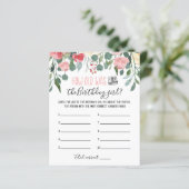 Hoe oud was het Birthday girl op Birthday Party? (Staand voorkant)