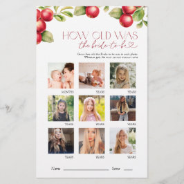 Hoe oud was het Bride Apple Vrijgezellenfeest spel