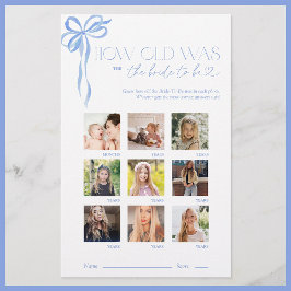 Hoe oud was het Bride Blue Bow Vrijgezellenfeest s