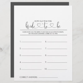 Hoe oud was het 'Bride-to-be' Vrijgezellenfeest sp