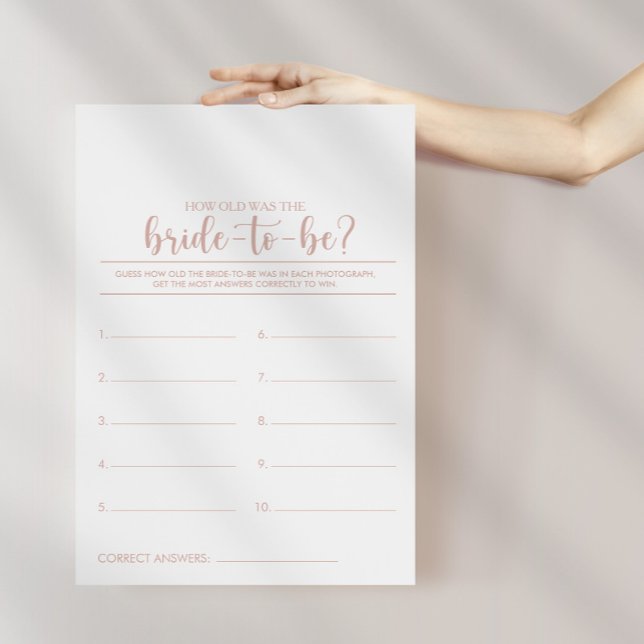 Hoe oud was het 'Bride-to-be' Vrijgezellenfeest sp (Creator heeft geüpload)
