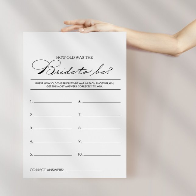 Hoe oud was het 'Bride-to-be' Vrijgezellenfeest sp (Creator heeft geüpload)