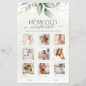 Hoe oud was het bruid Vrijgezellenfeest spel? (Voorkant)