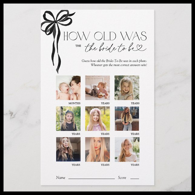 Hoe oud was het bruid zwarte boog Vrijgezellenfees (Creator heeft geüpload)