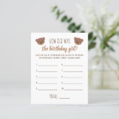 Hoe oud was het meisje dat jarig was fotospel (Staand voorkant)