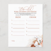 Hoe oud was het spel van de BRIDE en de GROOM? (Voorkant)