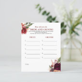 Hoe oud was het spel van de BRIDE en de GROOM? (Staand voorkant)