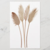 Hoe oud was ze? Pampas Grass Game Kaart (Achterkant)