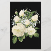 Hoe oud was ze? White Rose Game Kaart (Achterkant)