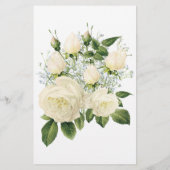 Hoe oud was ze? White Rose spelkaart Flyer (Achterkant)