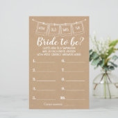 Hoe oud was ze? Ze doukte tweetalig spel (Staand voorkant)