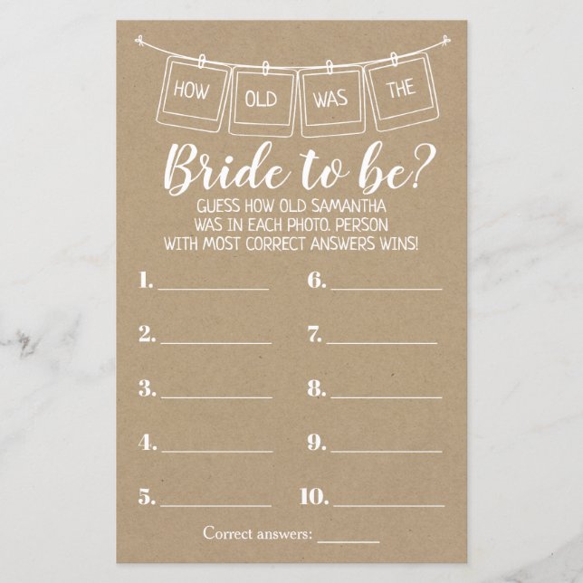 Hoe oud was ze? Ze doukte tweetalig spel (Voorkant)