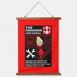 Hoe oude mensen te begrijpen hangend wandkleed