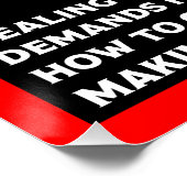 Hoe oude mensen te begrijpen perfect poster (Hoek)