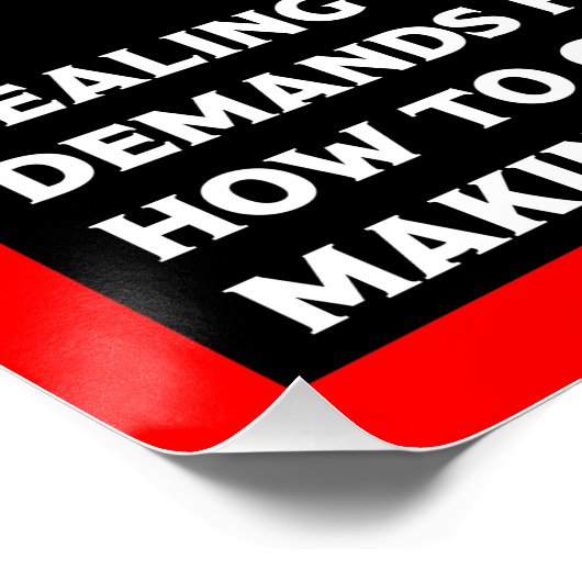 Hoe oude mensen te begrijpen perfect poster (Hoek)