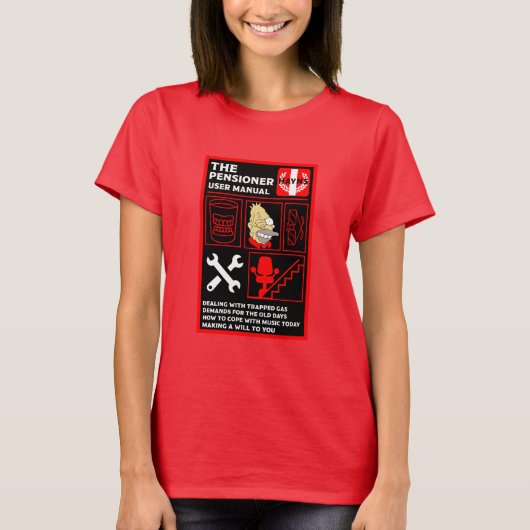 Hoe oude mensen te begrijpen t-shirt (Voorkant)