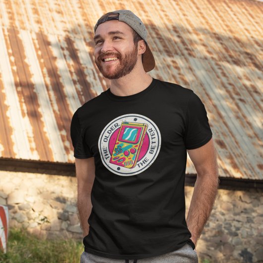 Hoe ouder hoe beter - Funny Retro Gamer T-shirt