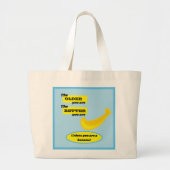 Hoe ouder je bent, hoe beter je bent grote tote bag (Voorkant)