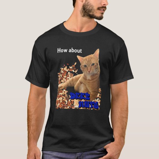 Hoe over het ontwerp van het kattenpapier van Deez T-shirt (Voorkant)