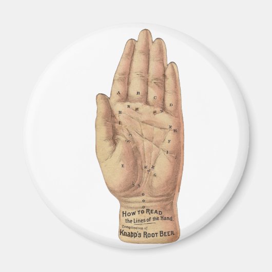 Hoe palmen te lezen magneet (Voorkant)