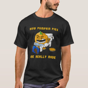 Hoe pompoenen echt gemaakt zijn t-shirt