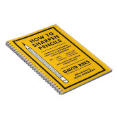 hoe potloden te slijpen notitieboek (Rechterzijde)