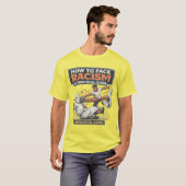 Hoe racisme tegengaan t-shirt (Voorkant volledig)