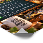 Hoe reist geluid infographic poster (Hoek)