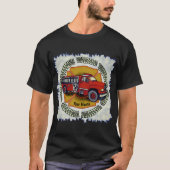 Hoe rol ik Brandweerman Firetruck T-shirt (Voorkant)