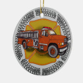 Hoe rol ik een brandweerwagen keramisch ornament (Links)