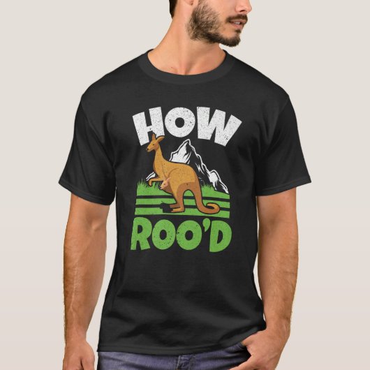 Hoe Roo'd Kangaroo Whisperer Wildlife Animal Ooste T-shirt (Voorkant)