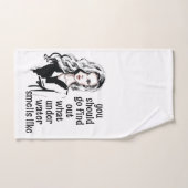 Hoe ruikt onderwater bad handdoek (Handdoek)