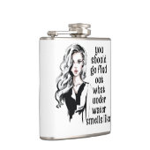 Hoe ruikt onderwater heupfles (Rechts)