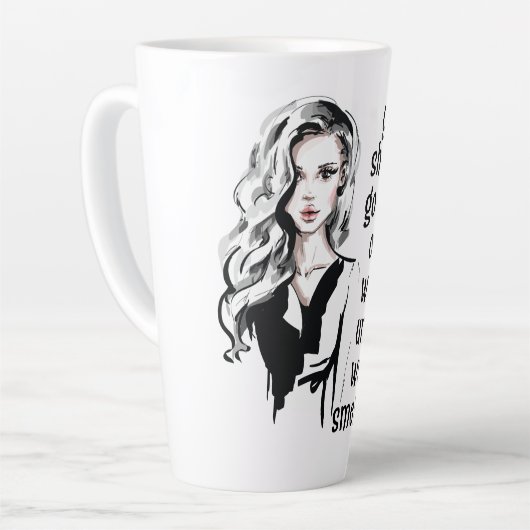 Hoe ruikt onderwater latte mok (Linkerhoek)