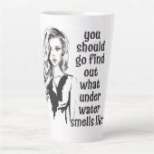 Hoe ruikt onderwater latte mok (Voorkant)