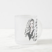 Hoe ruikt onderwater matglas koffiemok (Voorkant rechts)