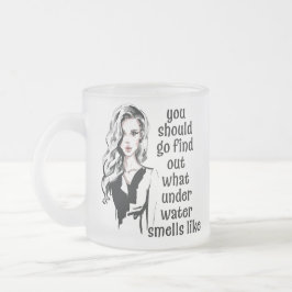 Hoe ruikt onderwater matglas koffiemok