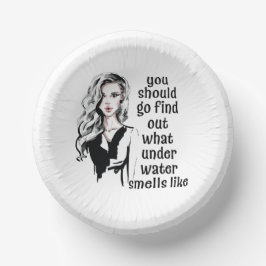 Hoe ruikt onderwater papieren kommen