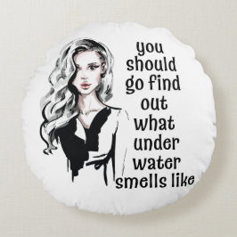 Hoe ruikt onderwater rond kussen