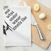 Hoe ruikt onderwater theedoek (Quarter Fold)