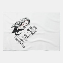 Hoe ruikt onderwater theedoek