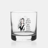 Hoe ruikt onderwater whisky glas (Voorkant)