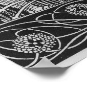 Hoe Sir Bedivere het Sword Excalibur giet Poster (Hoek)